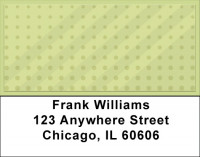 Classic Dotted Stripes Address Labels | LBQBR-37