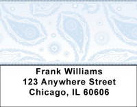 Classic Paisley Address Labels | LBQBR-39