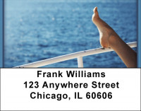 Kickin Back Address Labels | LBQBR-65