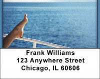 Kickin Back Address Labels | LBQBR-65