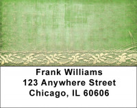Lace And Dried Grasses Address Labels | LBQBR-66