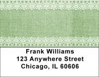 Linen And Lace Address Labels | LBQBR-68