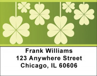 Lucky Clover Address Labels | LBQBR-70