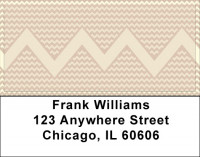 Modern Chevrons Address Labels | LBQBR-71