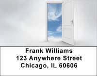 Open Door Address Labels | LBQBR-73
