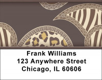 Paisley Animal Prints Address Labels | LBQBR-75