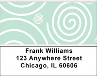 Sassy Spirals Address Labels | LBQBR-78