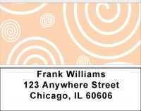 Sassy Spirals Address Labels | LBQBR-78