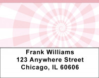 Pink Perspective Address Labels | LBQBR-79