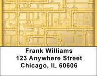 Plumbing Pipes Address Labels | LBQBR-82