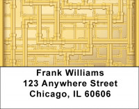Plumbing Pipes Address Labels | LBQBR-82