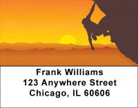 Rock Climbing Extremes Address Labels | LBQBR-84
