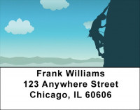 Rock Climbing Extremes Address Labels | LBQBR-84