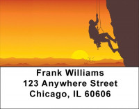 Rock Climbing Extremes Address Labels | LBQBR-84