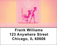 Girly Stylin' Address Labels | LBQBR-87
