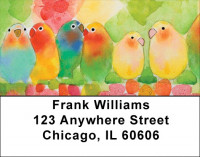 Tropical Chorus Line Address Labels | LBQBR-91
