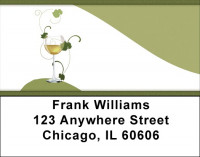 White Wine Address Labels | LBQBR-94