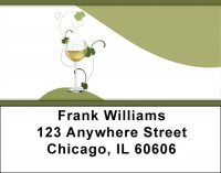 White Wine Address Labels | LBQBR-94