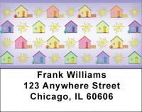 Bright Sunshine Of Home Address Labels | LBQBR-99