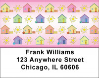Bright Sunshine Of Home Address Labels | LBQBR-99