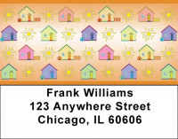 Bright Sunshine Of Home Address Labels | LBQBR-99