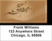 Egyptian Royality Address Labels | LBQBS-08