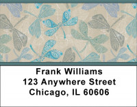 Jeweled Dragonflies Address Labels | LBQBS-15