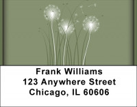 Magical Dandelion Wishes Address Labels | LBQBS-21