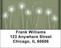 Magical Dandelion Wishes Address Labels | LBQBS-21
