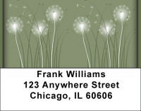 Magical Dandelion Wishes Address Labels | LBQBS-21