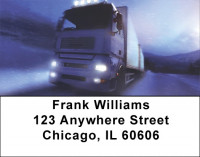 Mountain Trucking Address Labels | LBQBS-23
