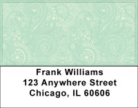Paisley Charm Address Labels | LBQBS-26