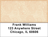 Paisley Charm Address Labels | LBQBS-26