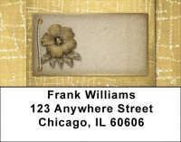 Vintage Scrapbook Address Labels | LBQBS-38