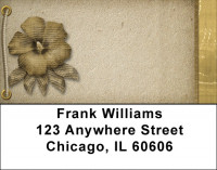 Vintage Scrapbook Address Labels | LBQBS-38