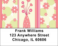 Window Of Daisies Address Labels | LBQBS-42
