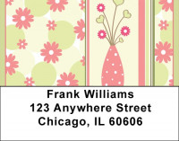 Window Of Daisies Address Labels | LBQBS-42