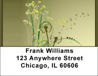 Wishes In The Wind Address Labels | LBQBS-44