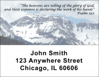Heavenly Psalms Address Labels | LBREL-06