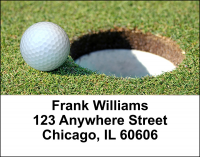 Golfing Address Labels | LBSPO-03