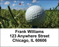 Golfing Address Labels | LBSPO-03