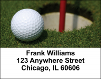 Golfing Address Labels | LBSPO-03