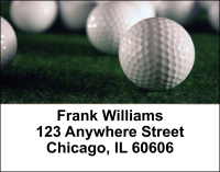 Golfing Address Labels | LBSPO-03