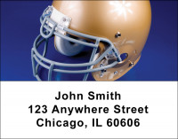 Football Address Labels | LBSPO-05