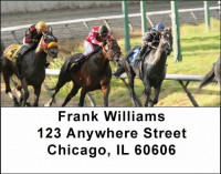 Horse Racing Address Labels | LBSPO-08