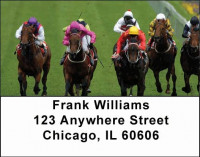 Horse Racing Address Labels | LBSPO-08