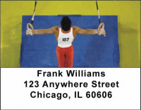 Gymnastic Checks Address Labels | LBSPO-09