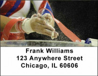 Gymnastic Checks Address Labels | LBSPO-09