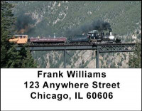 Steam Train Address Labels | LBTRA-07