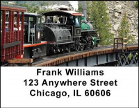 Steam Train Address Labels | LBTRA-07